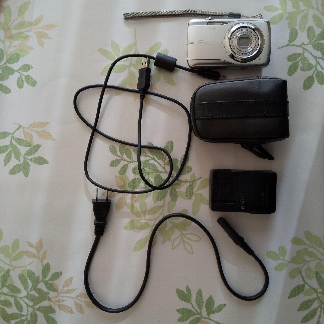 【動作良好】CASIO EXILIM EX-Z550 シルバー SDカード付き