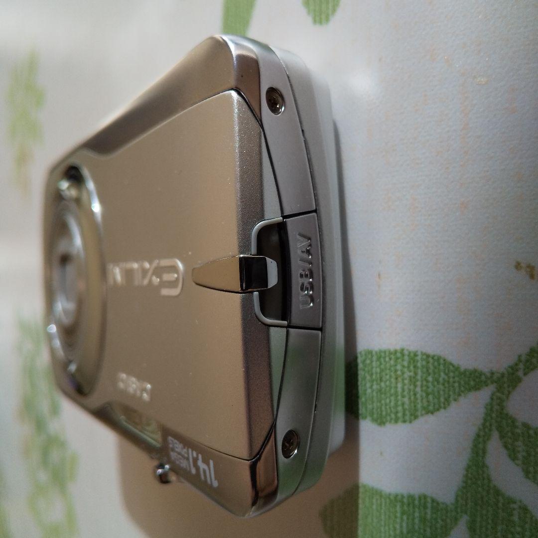 【動作良好】CASIO EXILIM EX-Z550 シルバー SDカード付き