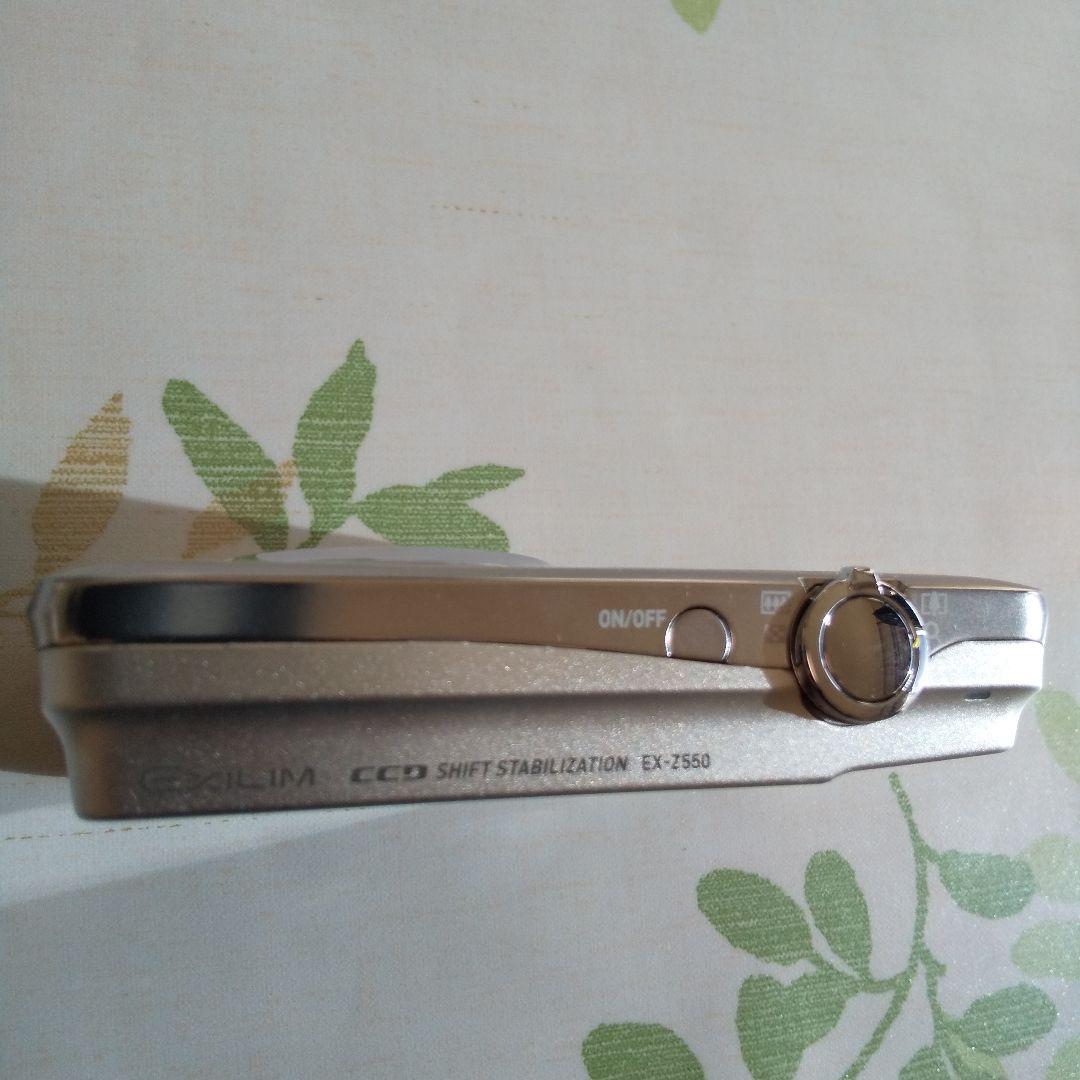 【動作良好】CASIO EXILIM EX-Z550 シルバー SDカード付き