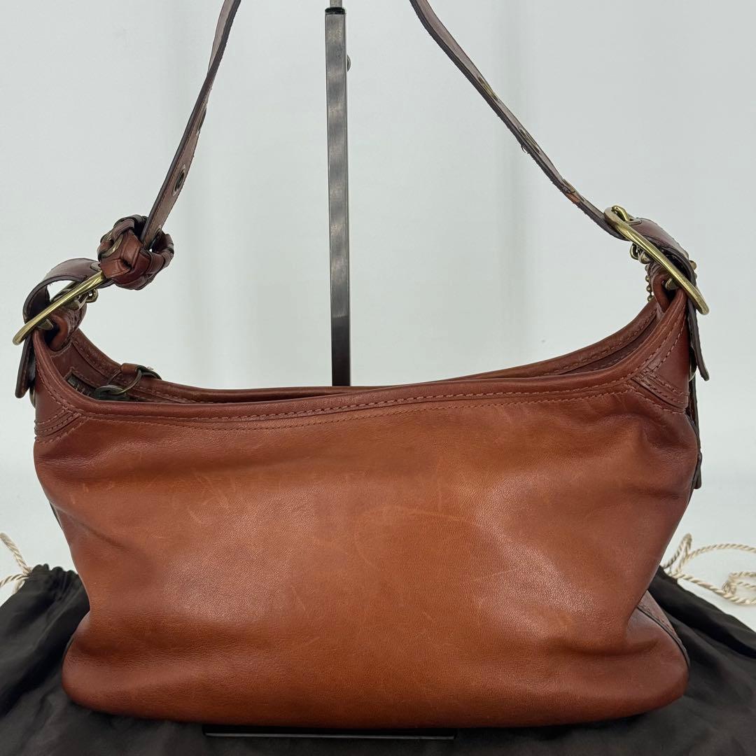 COACH オールドコーチ ワンショルダー ショルダーバッグ レザー ブラウン