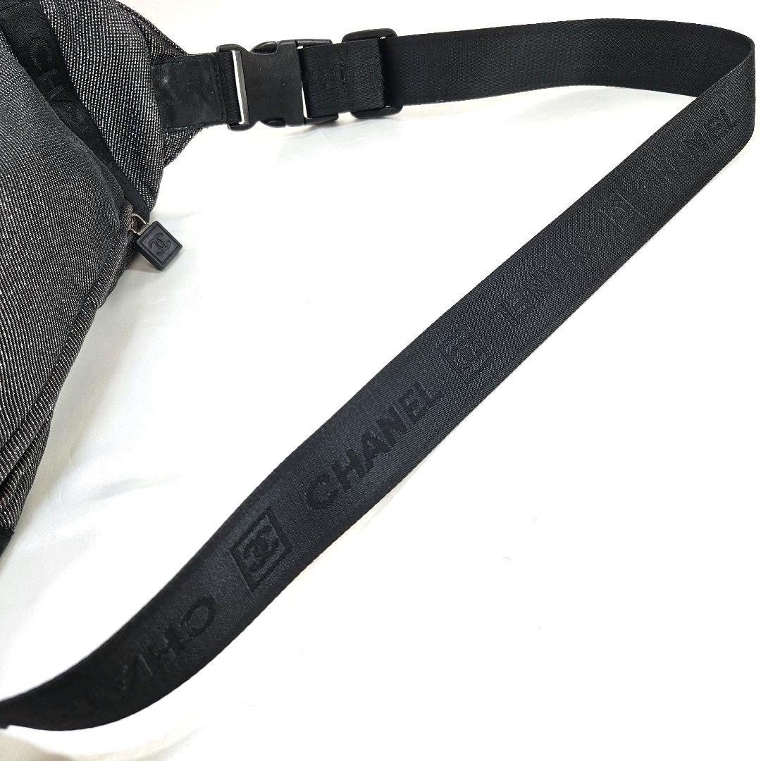 シャネル ココマーク スポーツライン ボディバッグ ウエストバッグ