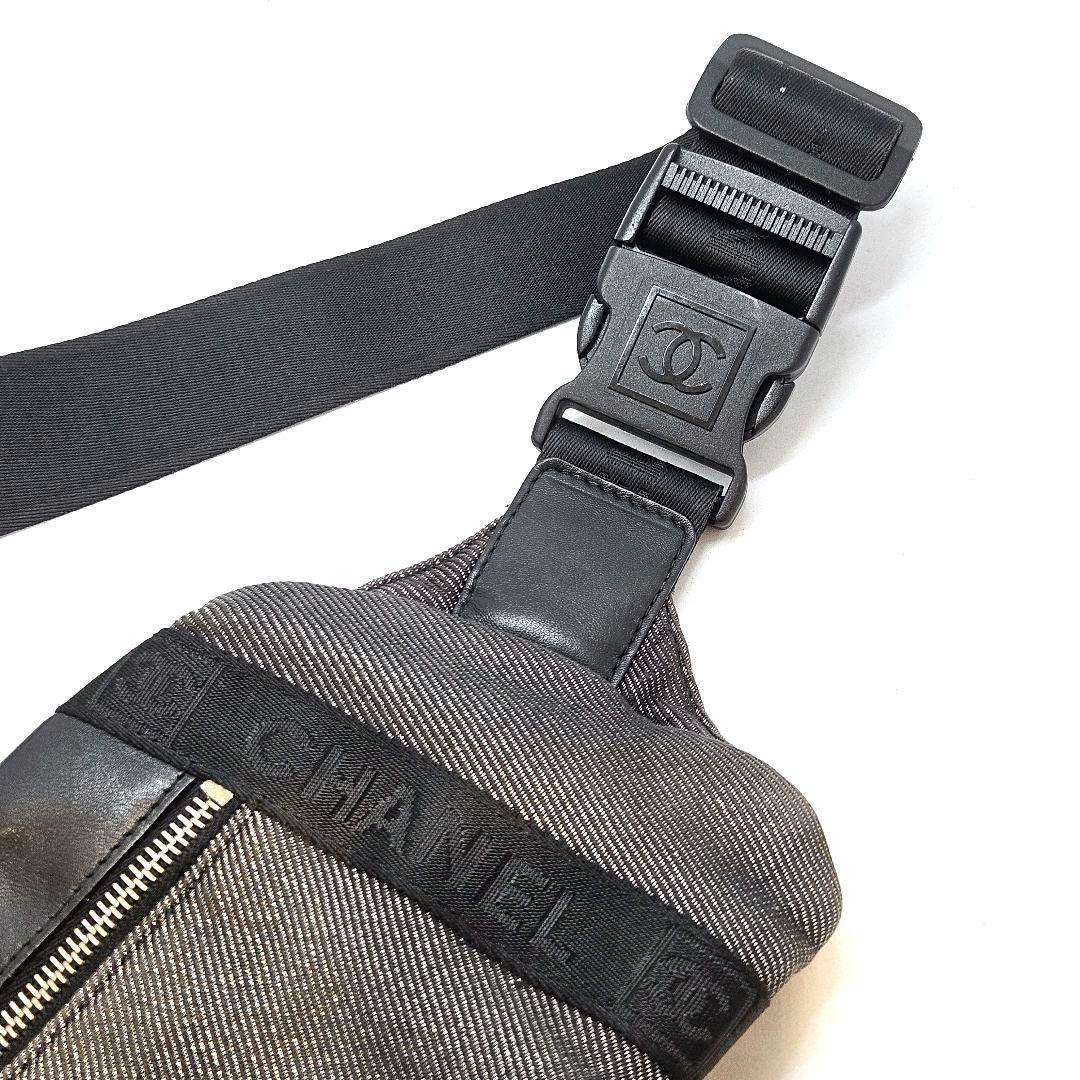 シャネル ココマーク スポーツライン ボディバッグ ウエストバッグ