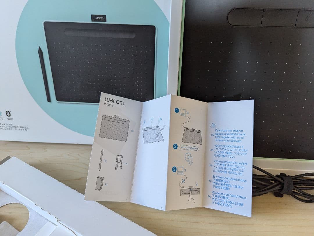 【ほぼ未使用品♪】Wacom Intuos CTL-6100WL/E0-DX