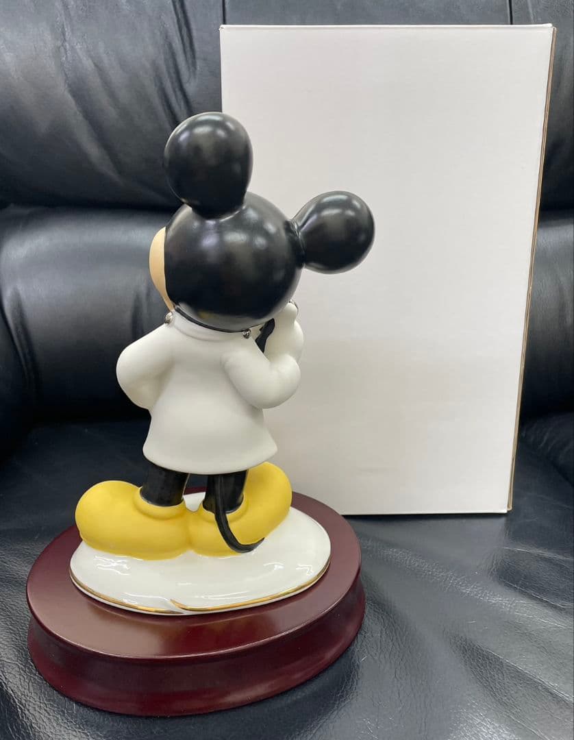 未使用 ミッキーマウス ドクターフィギュア 加藤工芸 ディズニー 希少