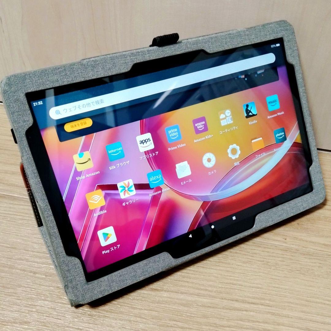 美品 Fire HD 10 ブラック 最新第13世代 32GB カバー付き