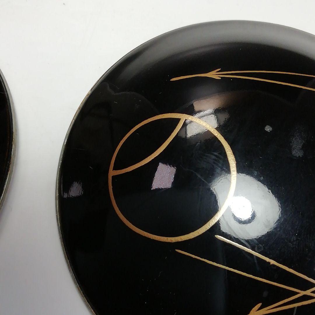 Ｓ６９０　香合　『蒔絵塗香合』『岡本陽斎作』　共箱　茶道具