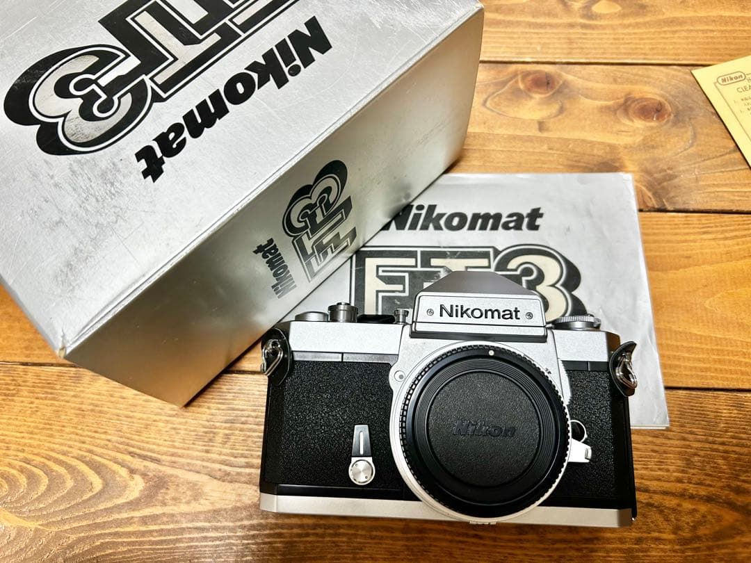 Nikon　Nikomat　FT3　ボディ　レンズ　フィルター　フード　クロス