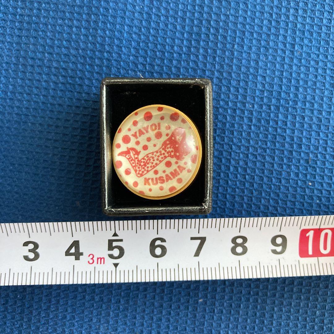 草間彌生　ピンズ