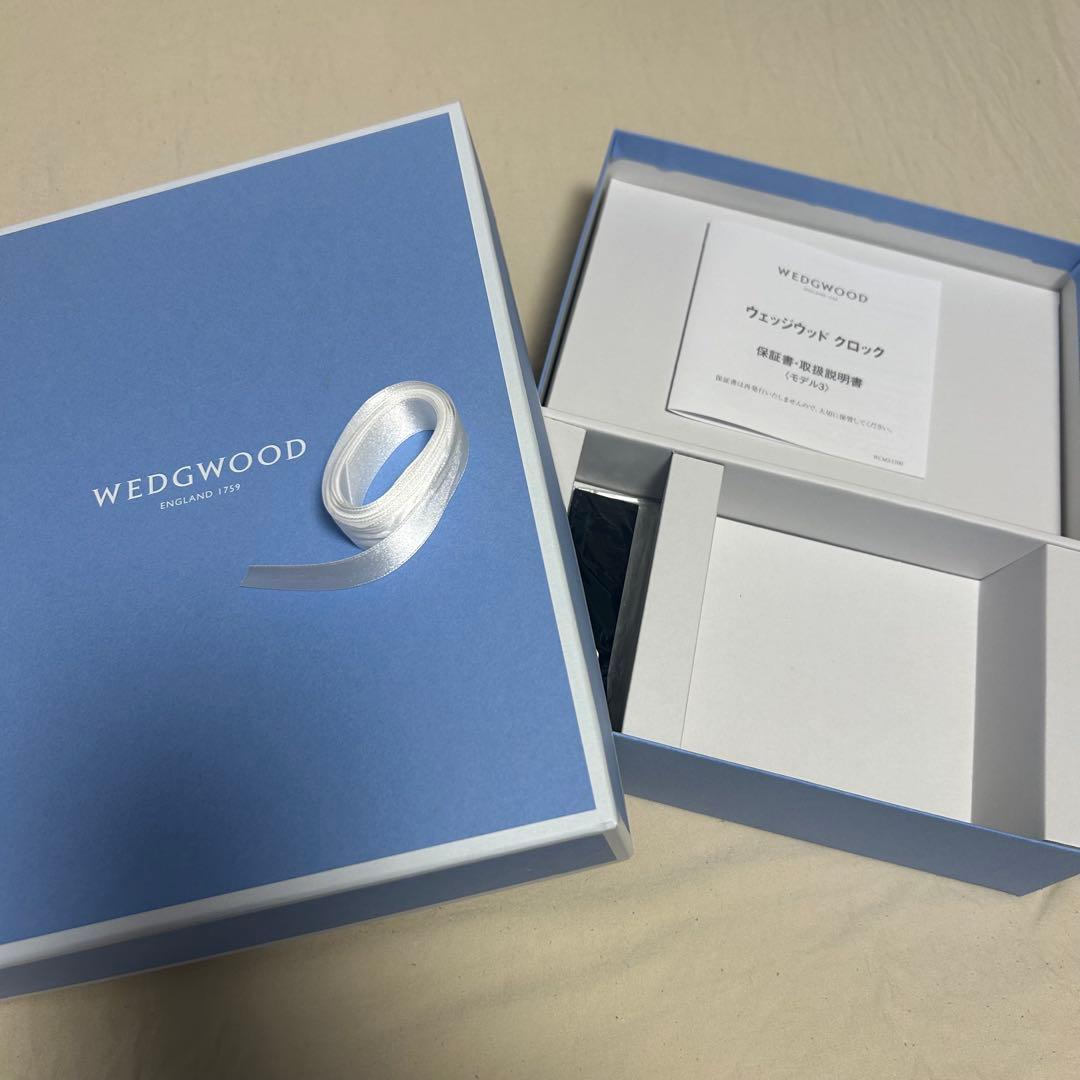 ウェッジウッド　フォトフレーム・時計　箱あり・保証書あり