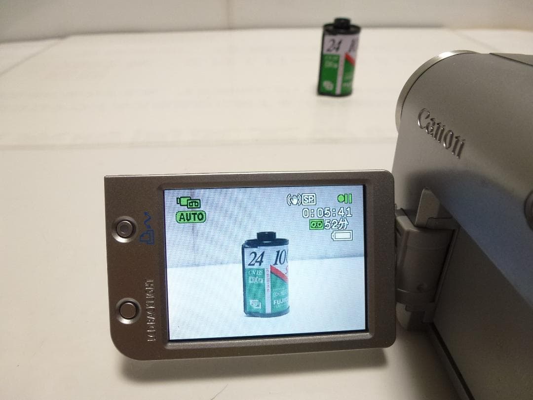 希少　動作品　キャノンビデオカメラ　DM-IXY DV S1　Mini DV