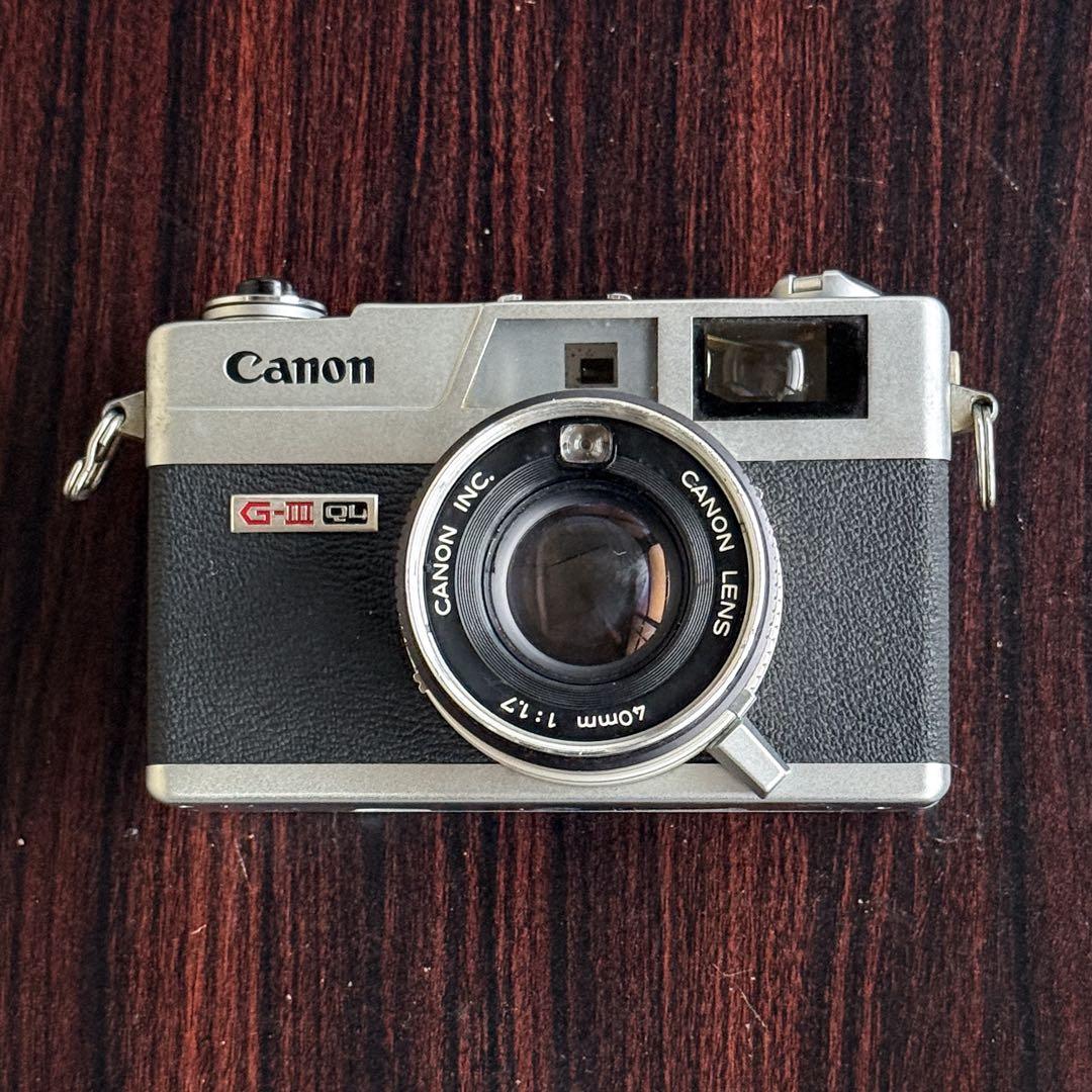 Canon GⅢ QL17 完動品 日本製