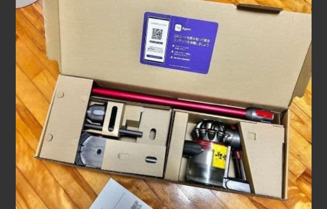 動作確認Dyson純正 V8 Slimスティッククリーナー 本体