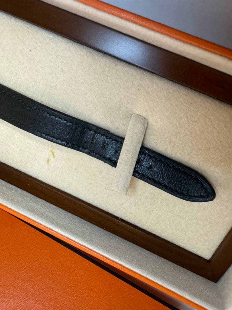 エルメス　HERMES ケリー　ウォッチ　時計　ブラック　箱付き