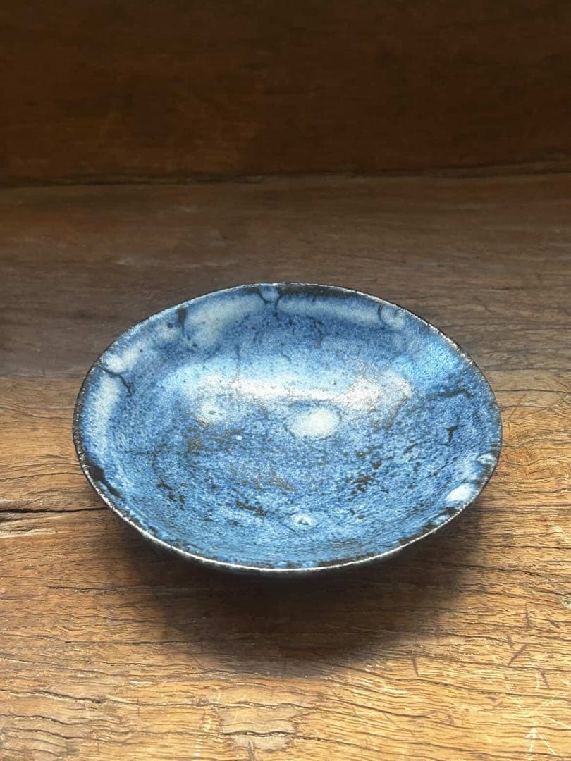 小野哲平 呉須　小皿　直径11㎝