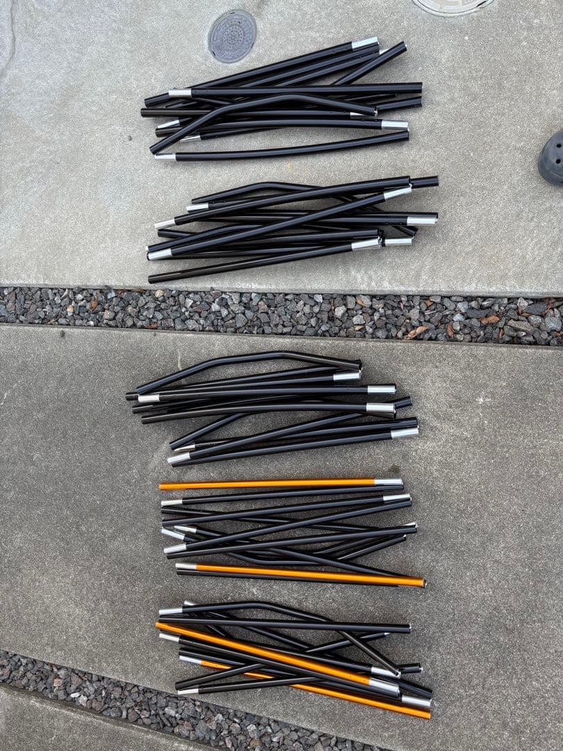 タラスプルバ　グラムキャタピラージュニア2 グランドシート付き　引き取り可