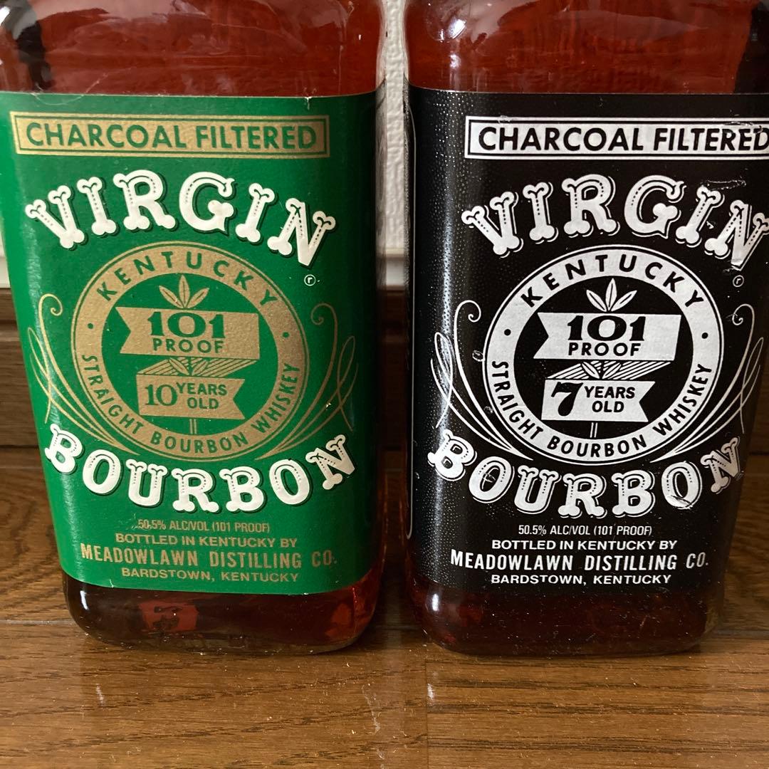 終売の希少Virgin Bourbon 10年・7年セット