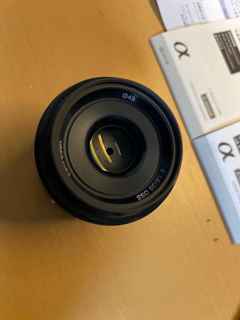 25年1月購入美品SONY SEL35F18 APS-C E35mm F1.8