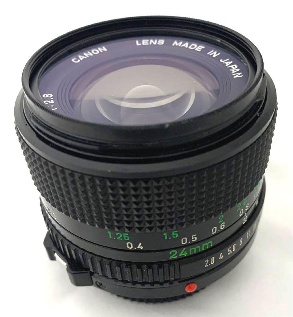 レンズ(単焦点) Canon New FD 24mm f2.8