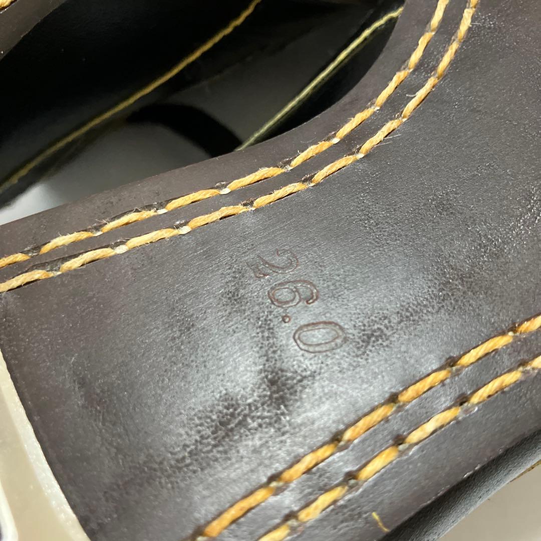 未使用 ワールドペガサス ヴィンテージ 本革 野球スパイク 26.0cm P革付