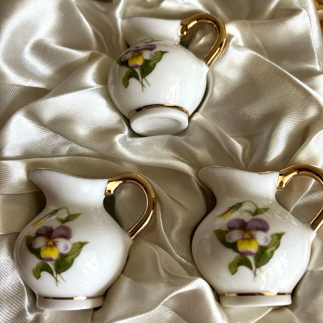 ゴールドコレクション スプーン・フォーク・ミニポット