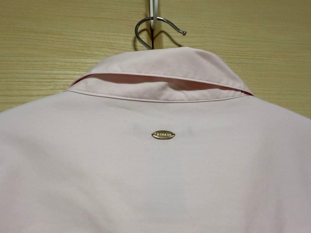 anuans スタンダードシャツ　ピンク