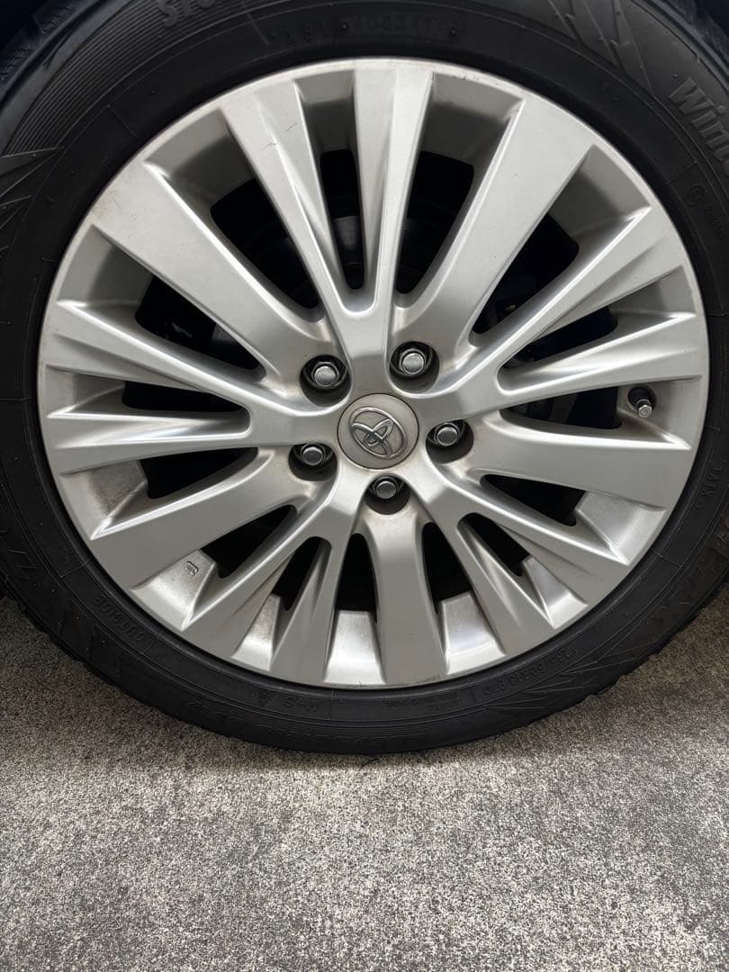 20アルファード　18インチ ホイールセット