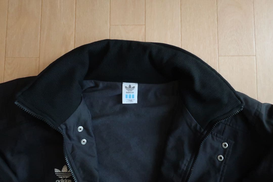 90s adidas デサント製 中綿ジャケットトレフォイル オールドアディダス