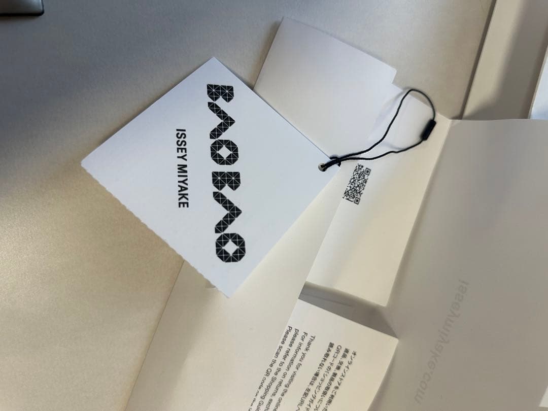 ISSEY MIYAKE BAO BAO シルバー