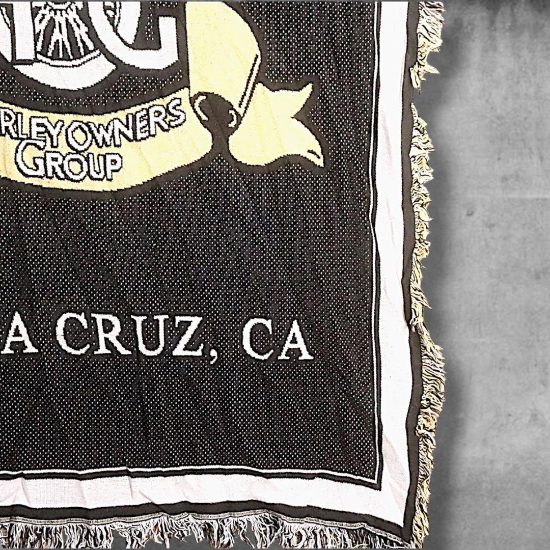 BOiE バイク ラグ 古着HARLEY DAVIDSON ハーレーダビッドソン