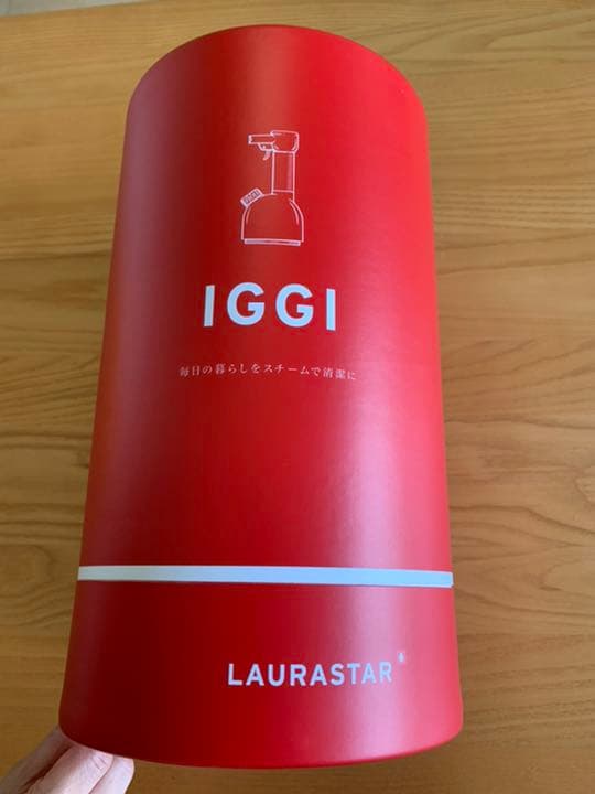 ローラスター 加圧式除菌脱臭スチーマーＩＧＧＩ　IGGIREDJP レッド