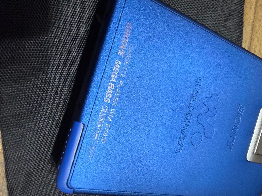 SONY ウォークマン WM-EX910 本体色 ブルー