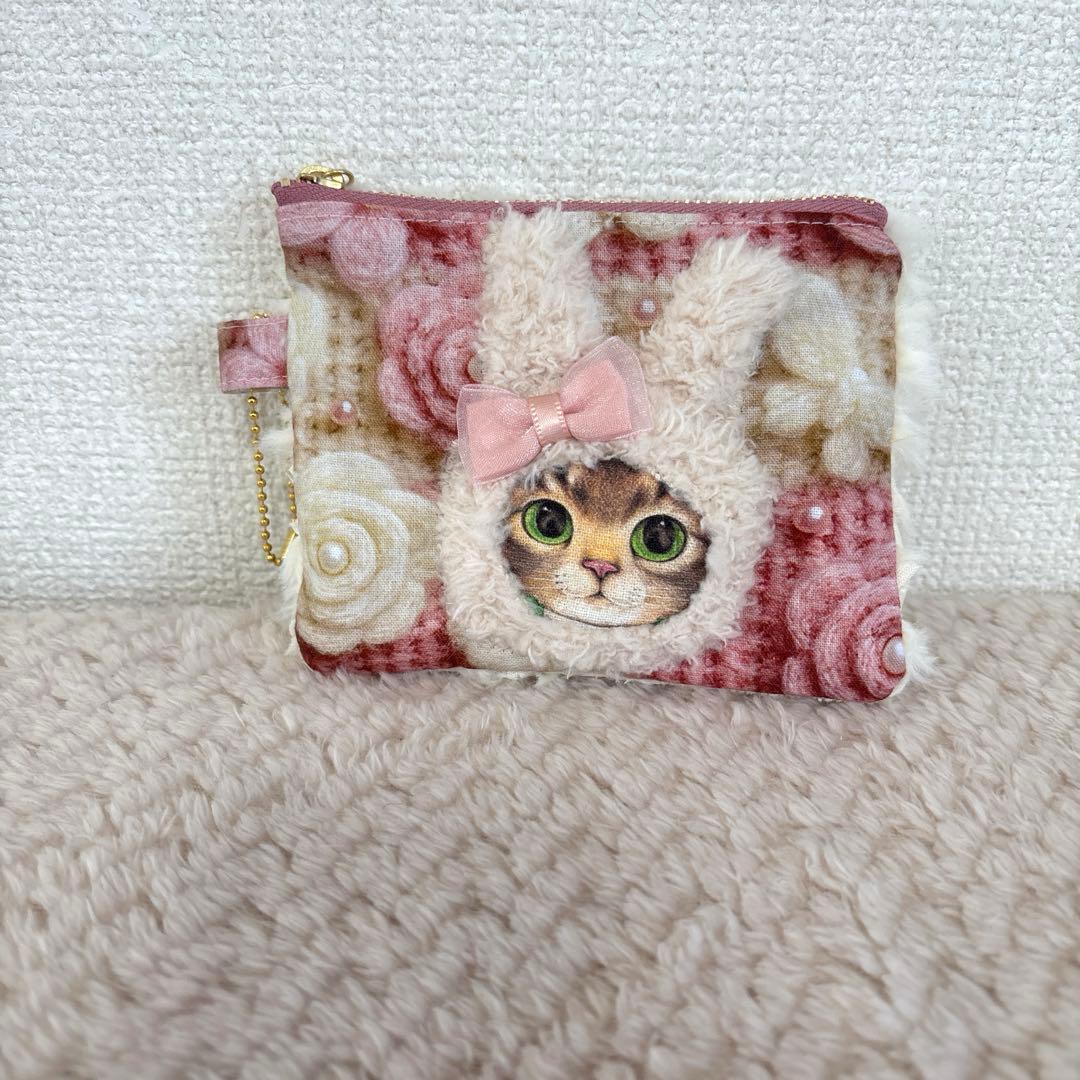 コヤンイサムチョン　ふわモコサンダーちゃん　フリルトート＆ポーチ