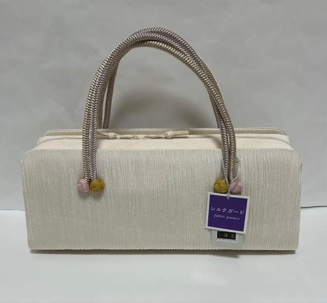 着物ようバック　小田巻き横長　和装バック　あおりバック利休バック　衿秀　和想庵