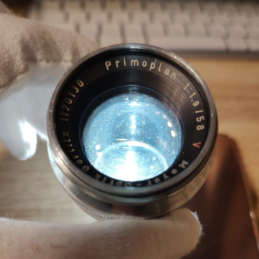 Primoplan 58mm F1.9 Exakta｜Meyer Optik