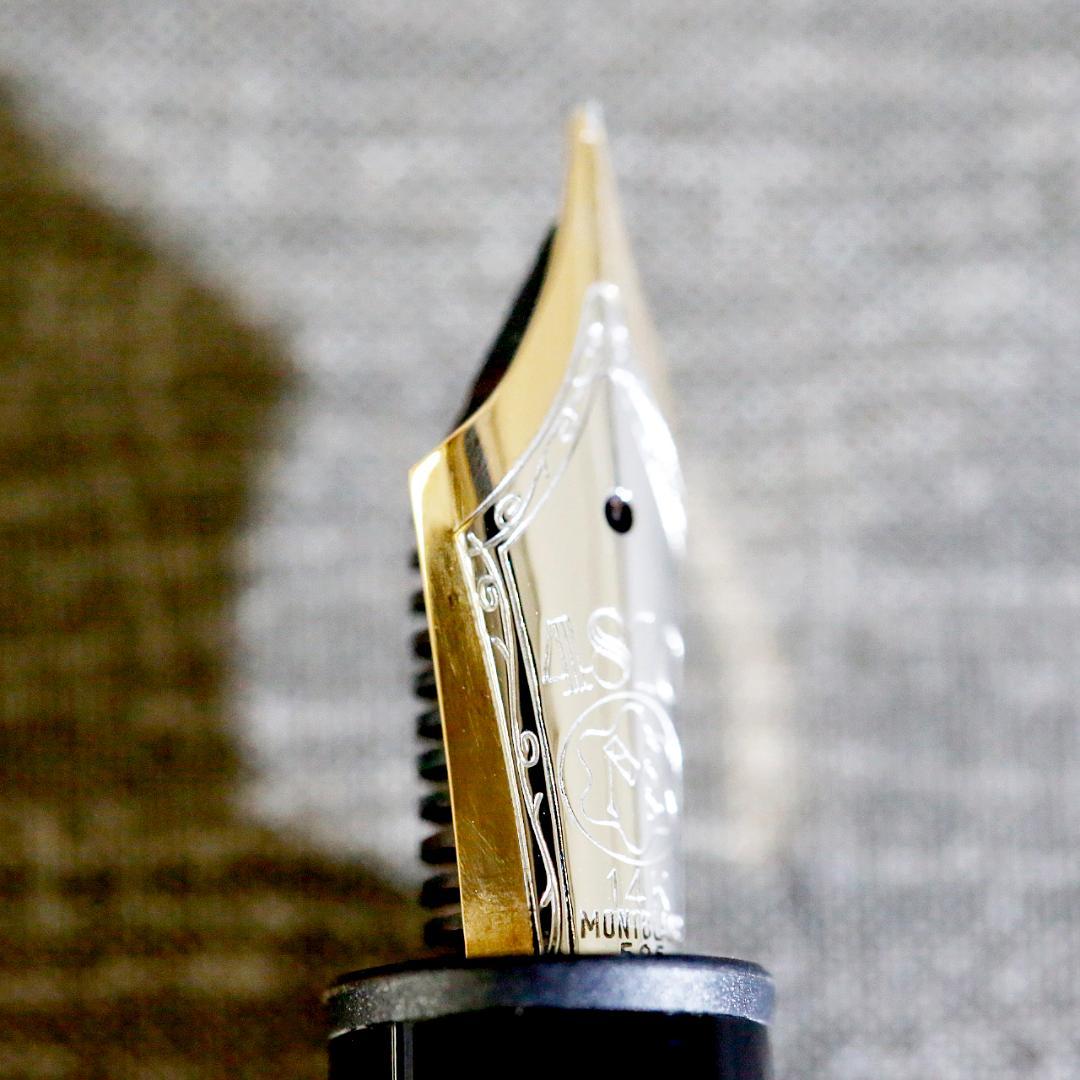 【送料込み】モンブラン 万年筆 １４６６ バーレイ スターリングシルバー