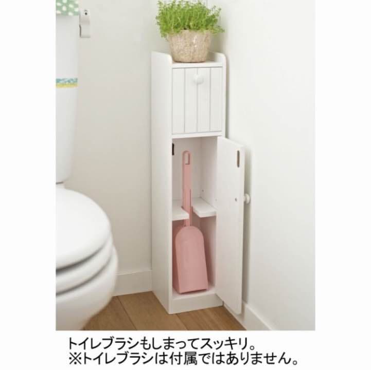 お買得‼︎トイレ収納★おしゃれなトイレに！★トイレブラシかくせる★木製★