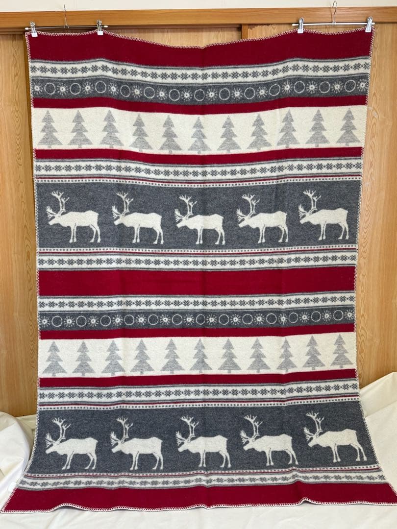 Klippan クリッパン　ブランケット　毛布　トナカイ　ミナペルホネントナカイ