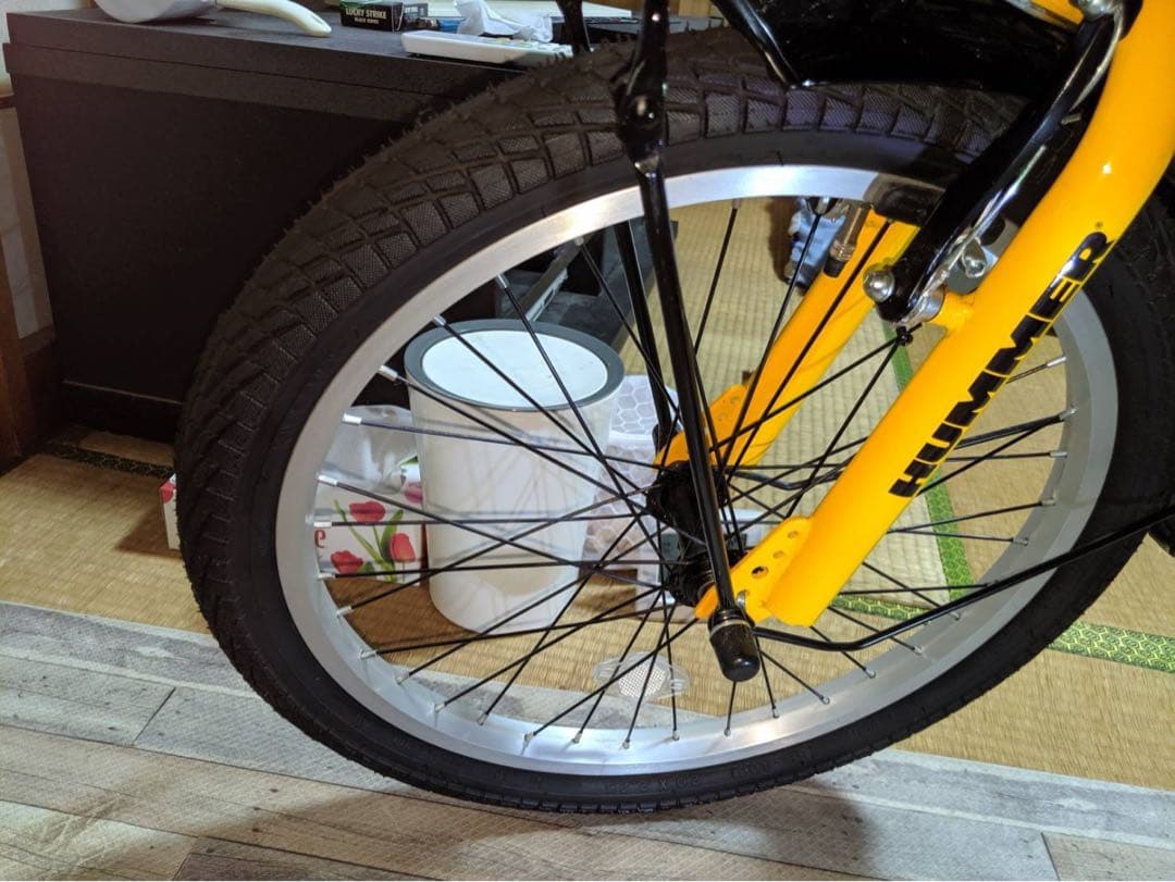 ツーンさん専用　HUMMER 折りたたみ自転車 黄色