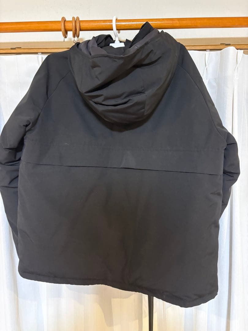 DANTON ブラック ダウンジャケット