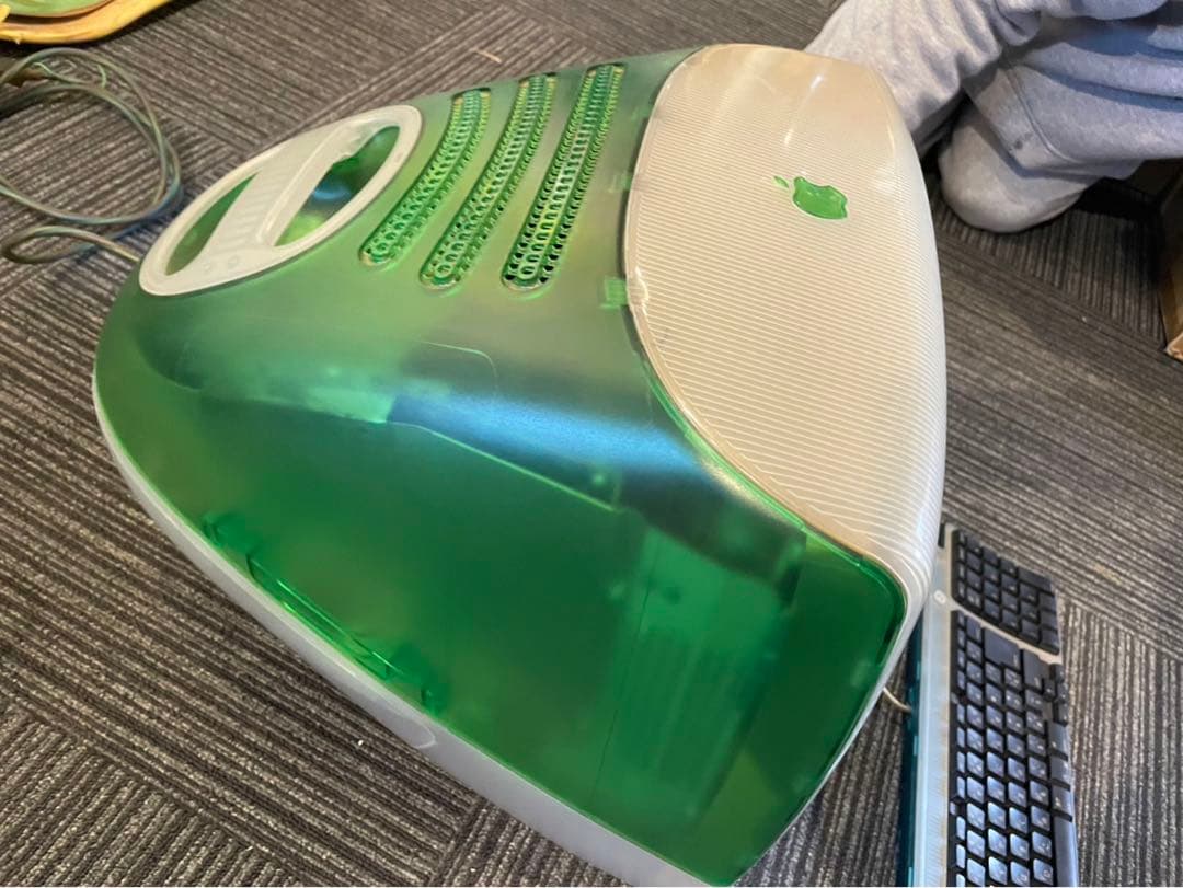 値下げ　Apple iMac G3 グリーン 15インチ