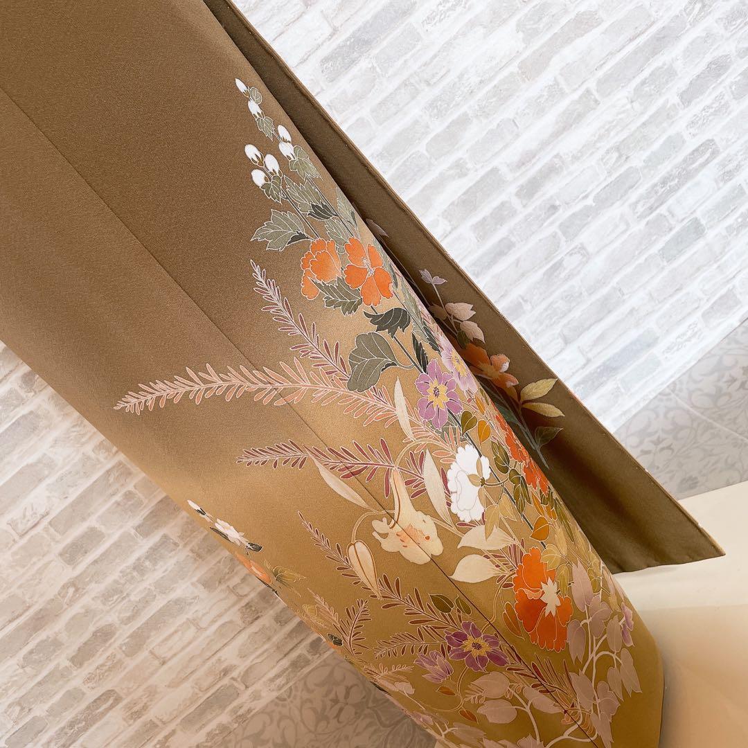 訪問着　フルセット　四季折々　咲き誇る花々　入学式　卒業式　着物　L3