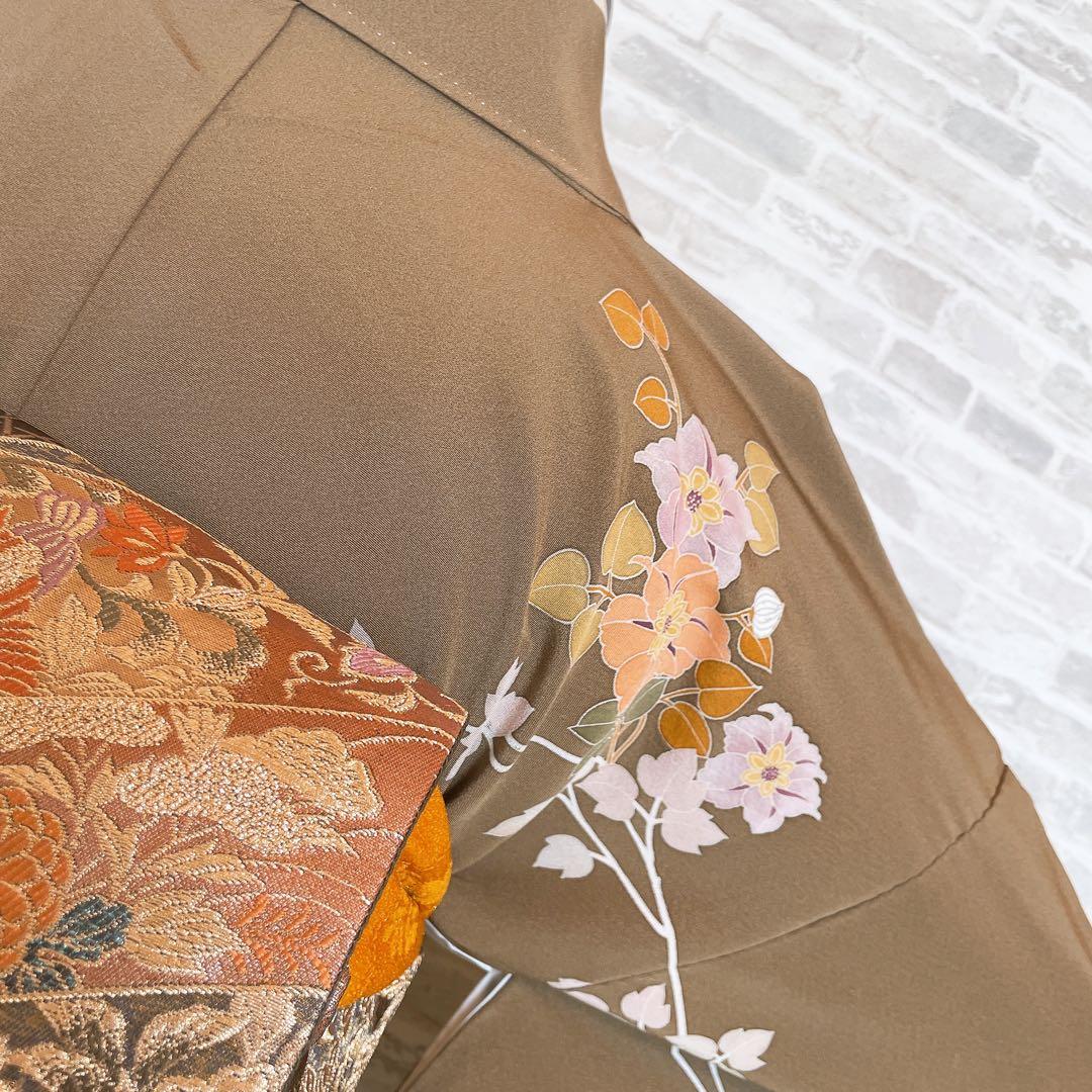 訪問着　フルセット　四季折々　咲き誇る花々　入学式　卒業式　着物　L3