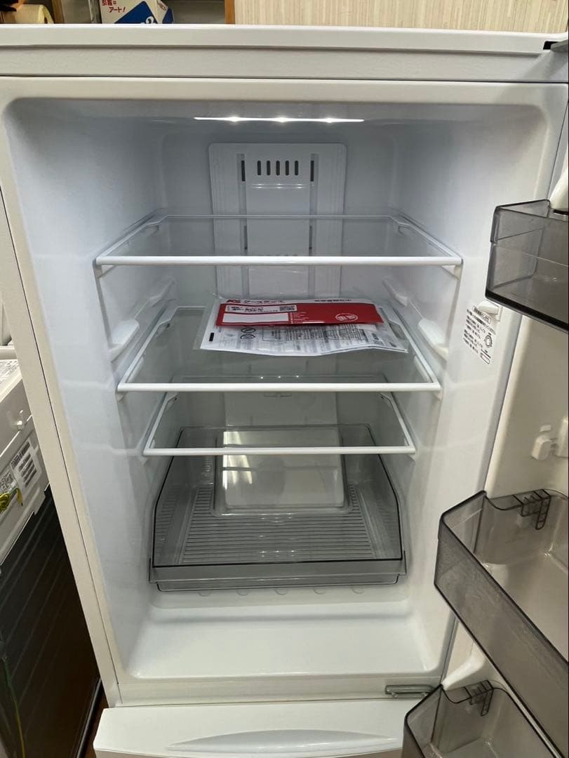 美品 TOSHIBA 2023年 153L 2ドア 右開き GR-U15BS(W