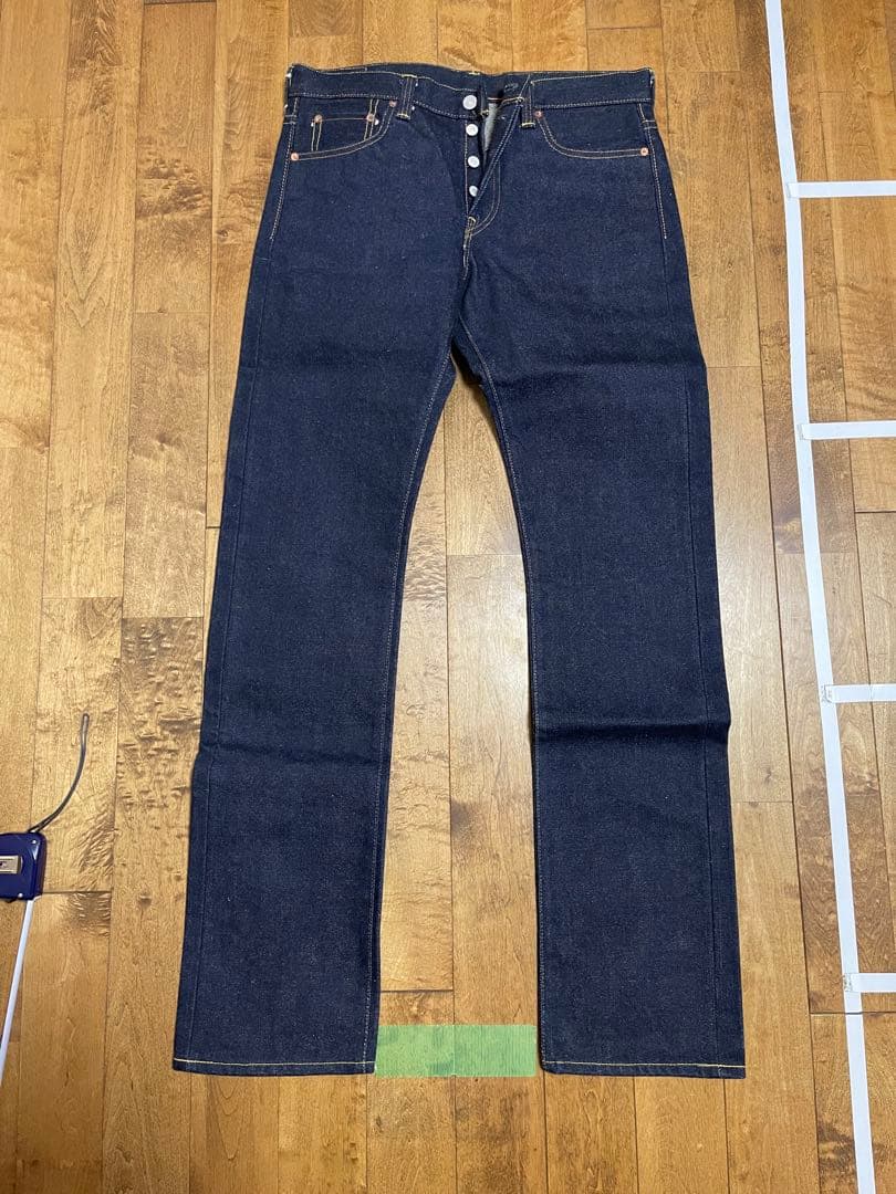 フルカウント　FULLCOUNT21オンス極厚ストレートデニム W32