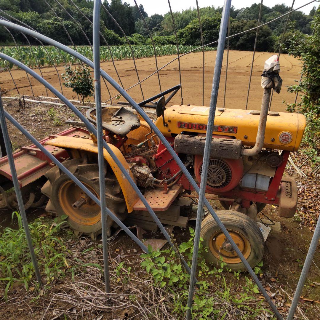 日の本トラクター MB-140 赤/黄