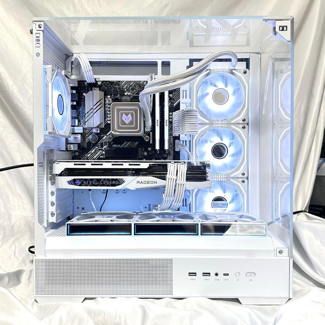 【新品】　ゲーミングPC RYZEN7 5700x RX7700XT 32GB