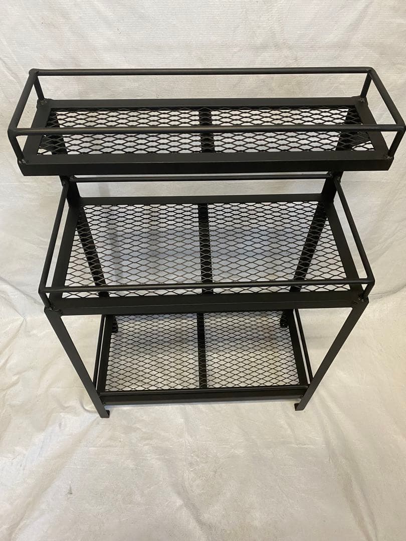 アイアンシェルフ　アイアンラック　棚　インダストリアル　多肉植物　アガベ