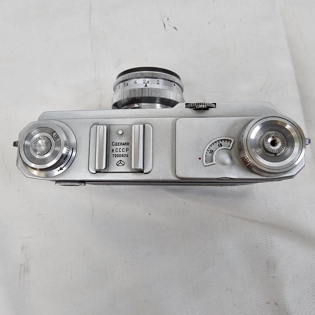 【ビンテージ】Kiev(キエフ) フィルムカメラ 50mm f/2 レンズ付き