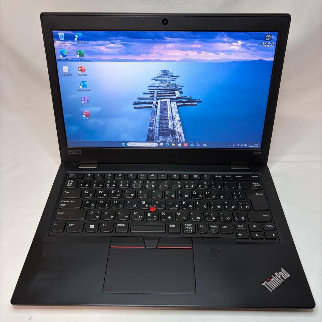 美品 ThinkPad L380 Core i5 8GB 256GB オフィス