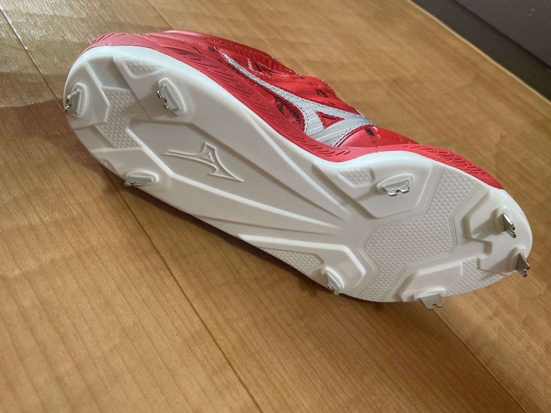 Mizuno 野球スパイク レッド